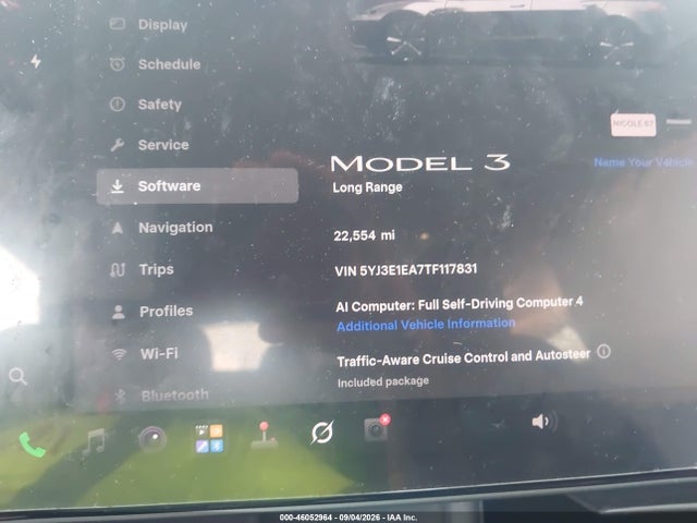 2026 TESLA MODEL 3 PREMIUM REAR-WHEEL DRIVE/REAR-WHEEL DRIVE 13
