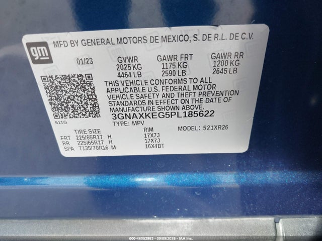 2023 CHEVROLET EQUINOX FWD LT 9