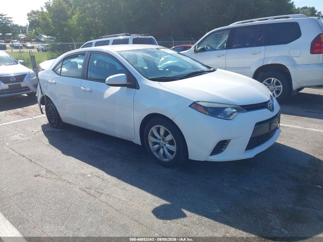 2016 TOYOTA COROLLA LE