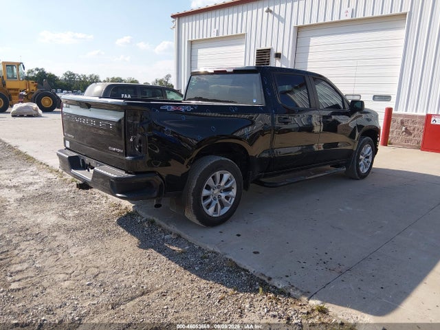 2021 CHEVROLET SILVERADO 1500 4WD SHORT BED CUSTOM 4