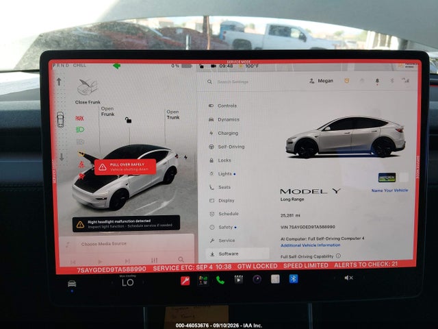 2026 TESLA MODEL Y PREMIUM REAR-WHEEL DRIVE/REAR-WHEEL DRIVE 19