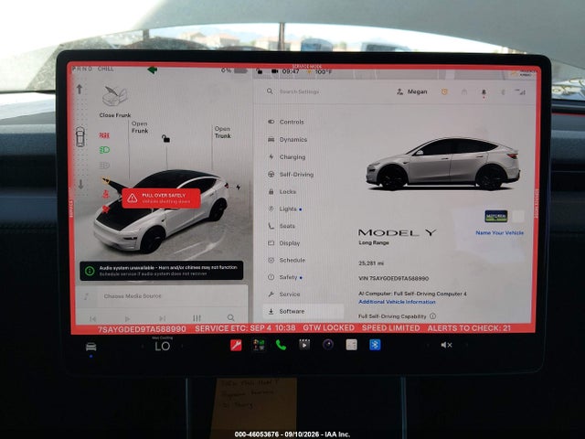 2026 TESLA MODEL Y PREMIUM REAR-WHEEL DRIVE/REAR-WHEEL DRIVE 7