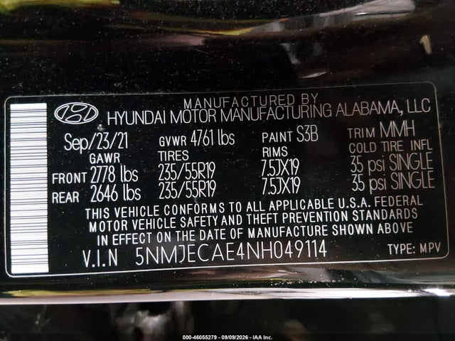 2022 HYUNDAI TUCSON LIMITED 9
