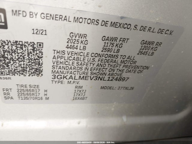 2022 GMC TERRAIN FWD SLE 9