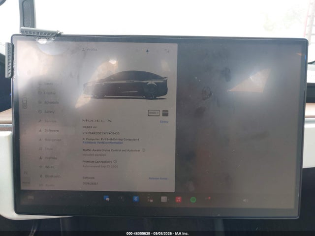 2023 TESLA MODEL X DUAL MOTOR ALL-WHEEL DRIVE/STANDARD RANGE 7