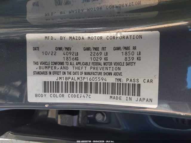 2023 MAZDA MAZDA3 2.5 S CARBON EDITION 9