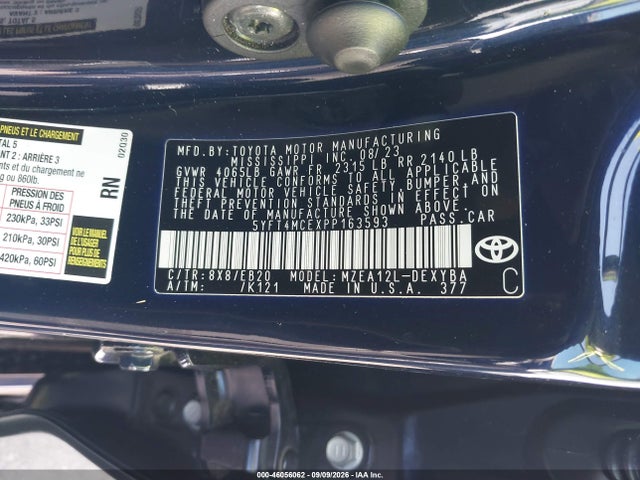 2023 TOYOTA COROLLA XSE 9