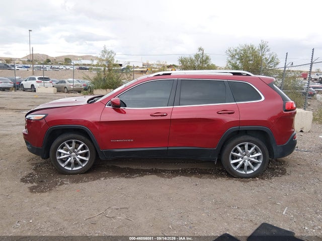 2017 JEEP CHEROKEE LIMITED FWD 14