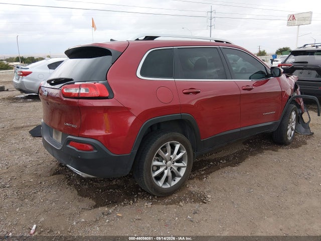 2017 JEEP CHEROKEE LIMITED FWD 4