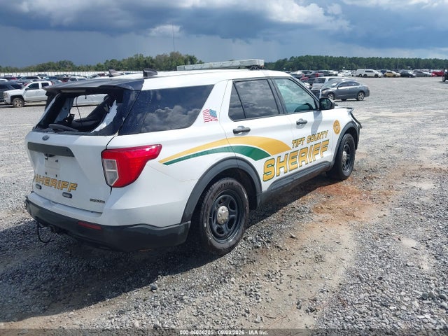 2021 FORD POLICE INTERCEPTOR UTILITY 4