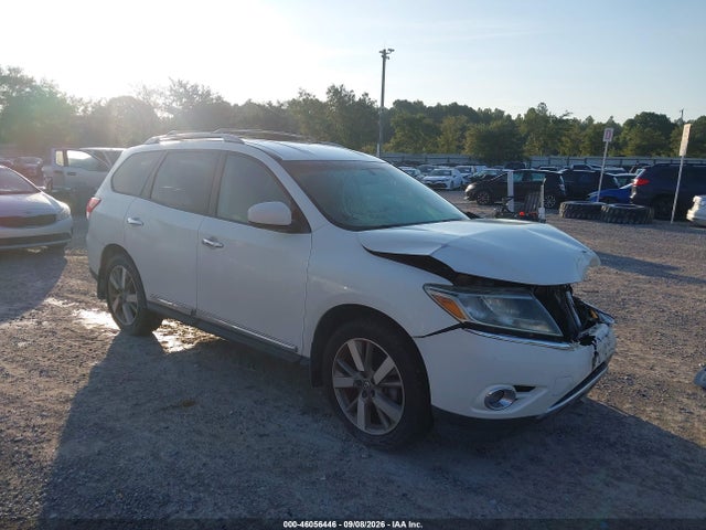 2013 NISSAN PATHFINDE PLATINUM