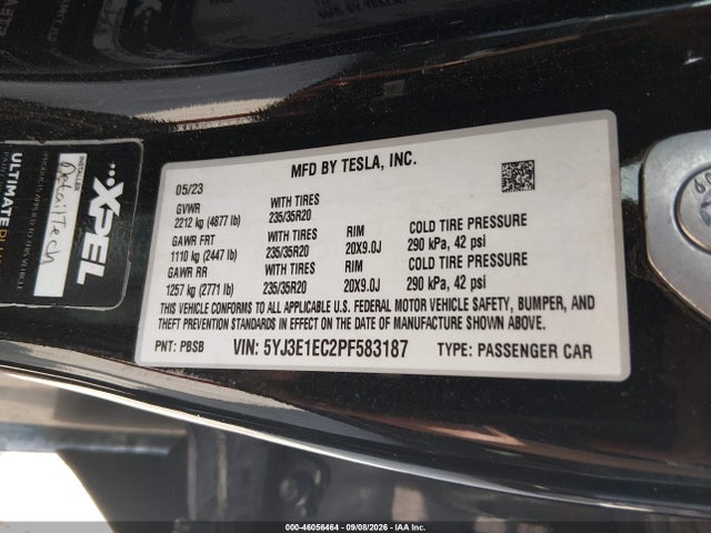 2023 TESLA MODEL 3 PERFORMANCE DUAL MOTOR ALL-WHEEL DRIVE 9