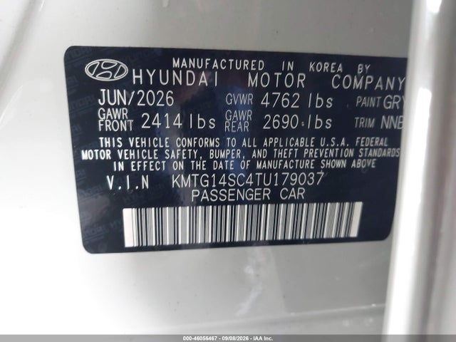 2026 GENESIS G70 2.5T RWD 9