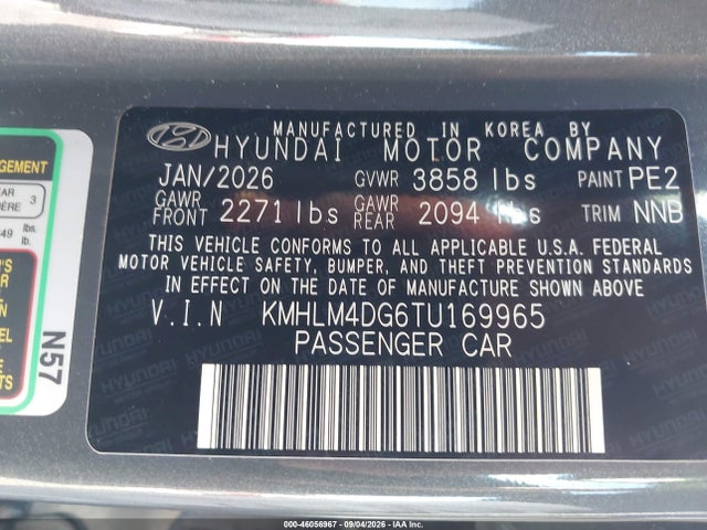 2026 HYUNDAI ELANTRA SEL SPORT 9