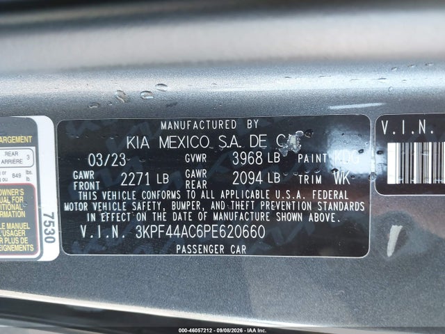 2023 KIA FORTE GT 9