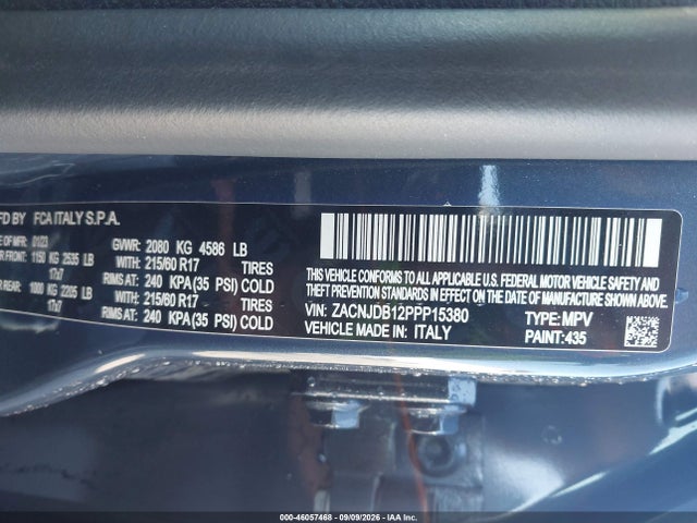 2023 JEEP RENEGADE LATITUDE 4X4 9