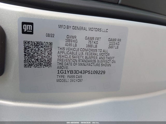 2023 CHEVROLET CORVETTE STINGRAY RWD 2LT 9