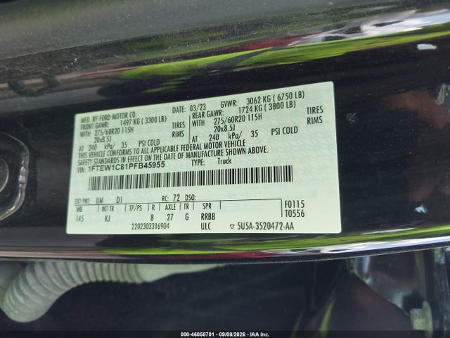 2023 FORD F-150 KING RANCH 9