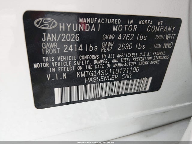 2026 GENESIS G70 2.5T RWD 9