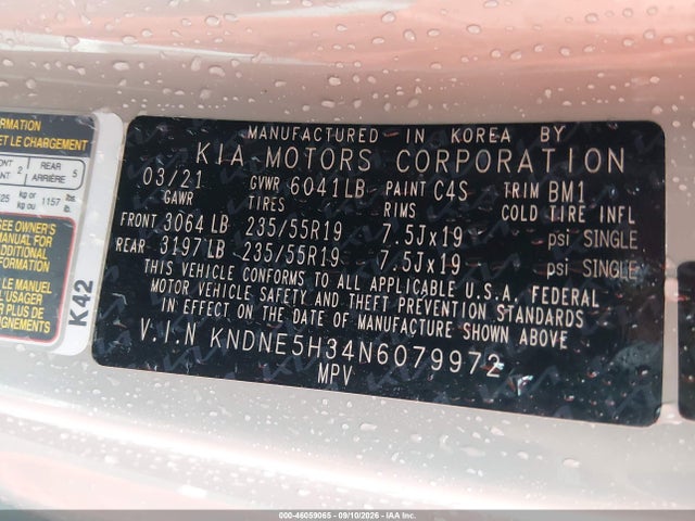 2022 KIA CARNIVAL MPV SX PRESTIGE 9