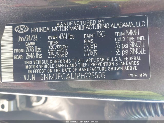 2023 HYUNDAI TUCSON SEL 9