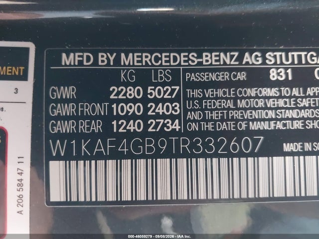 2026 MERCEDES-BENZ C 300 9