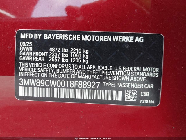 2026 BMW 330I XDRIVE NA 9
