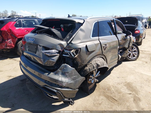 2021 AUDI Q3 PREMIUM 45 TFSI S LINE QUATTRO TIPTRONIC 4