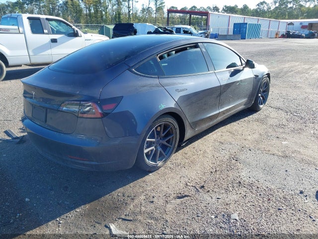 2021 TESLA MODEL 3 STANDARD RANGE PLUS REAR-WHEEL DRIVE 4
