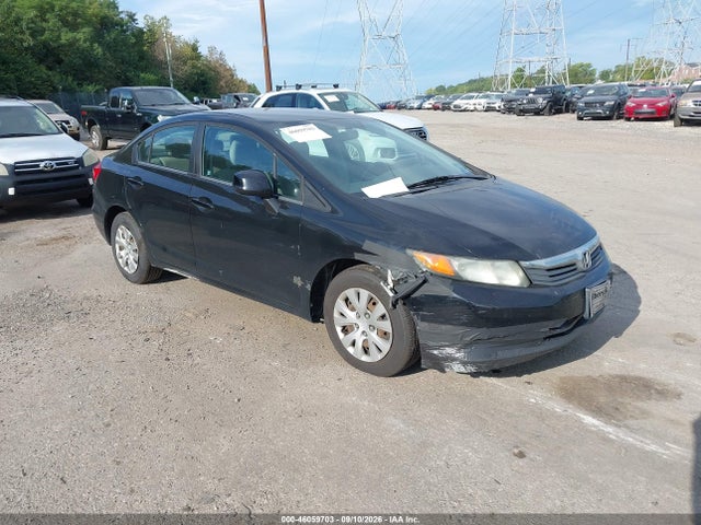 2012 HONDA CIVIC LX