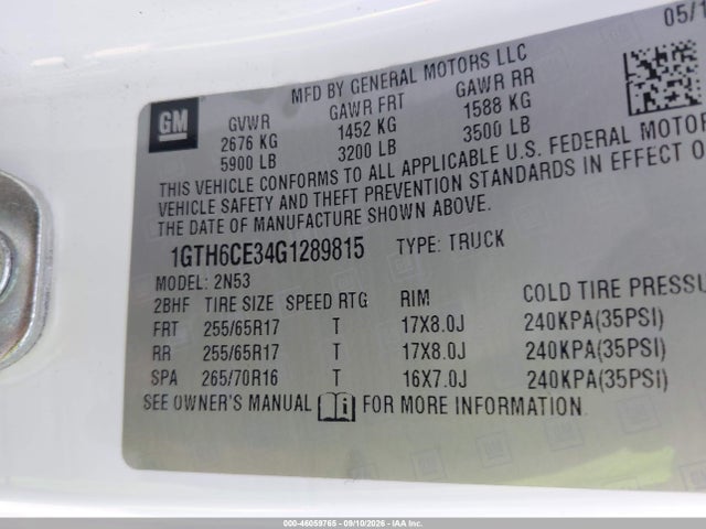2016 GMC CANYON SLE 照片 9