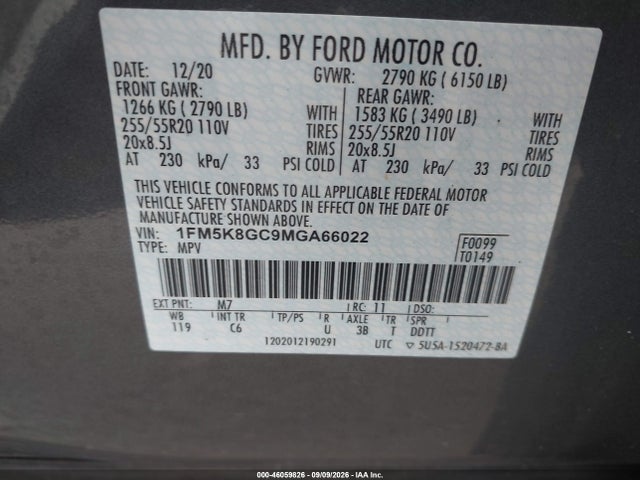 2021 FORD EXPLORER ST 9