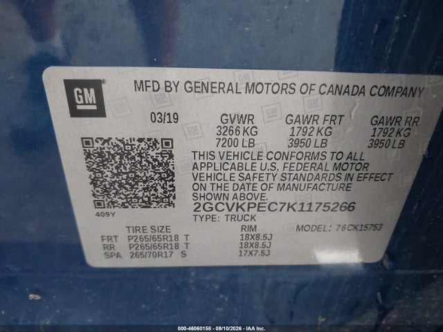 2019 CHEVROLET SILVERADO 1500 LD LT 9