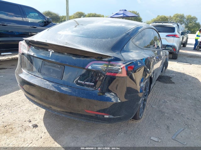 2022 TESLA MODEL 3 PERFORMANCE DUAL MOTOR ALL-WHEEL DRIVE 4