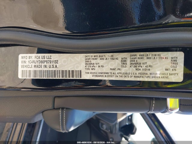 2023 JEEP GRAND CHEROKEE 4XE OVERLAND 9