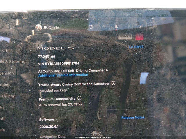 2023 TESLA MODEL S DUAL MOTOR ALL-WHEEL DRIVE/STANDARD RANGE 7