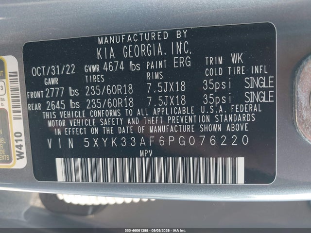 2023 KIA SPORTAGE EX 9