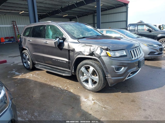 2016 JEEP GRAND CHER OVERLAND