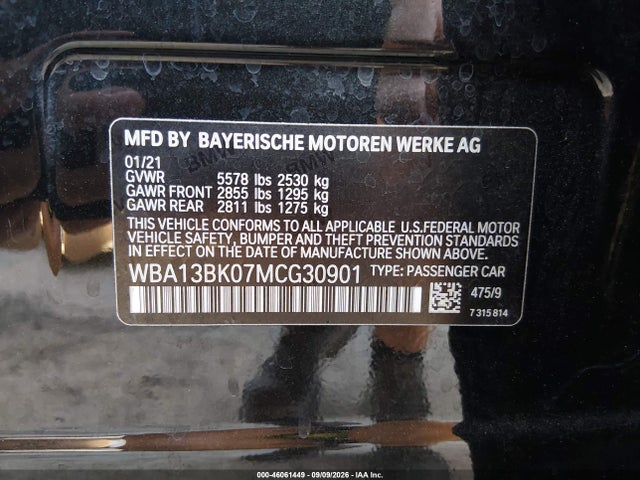 2021 BMW M550I XDRIVE 9