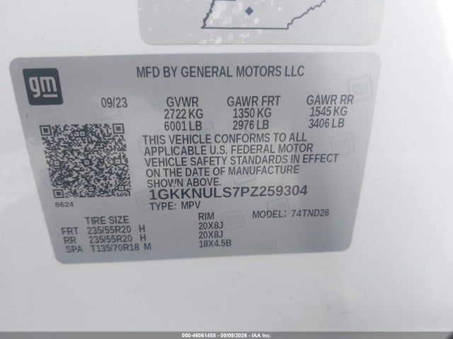 2023 GMC ACADIA AWD SLT 9