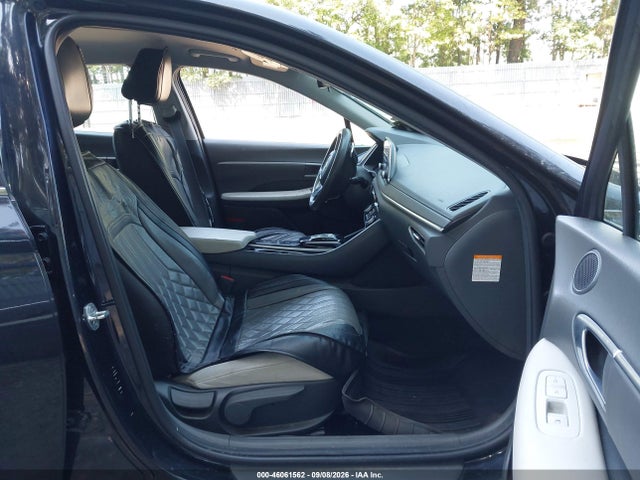 2022 HYUNDAI SONATA HYBRID BLUE 5