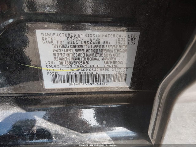 2022 NISSAN SENTRA SV XTRONIC CVT 9