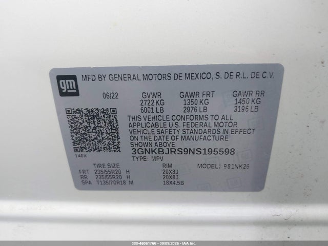2022 CHEVROLET BLAZER AWD 3LT 9