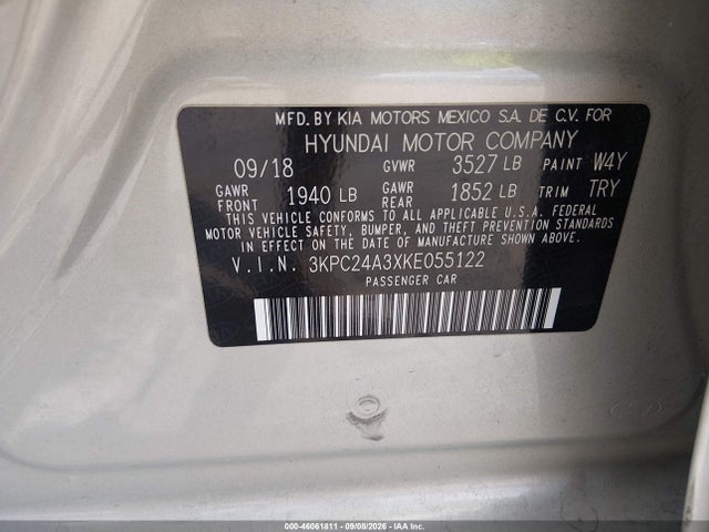 2019 HYUNDAI ACCENT SE 9