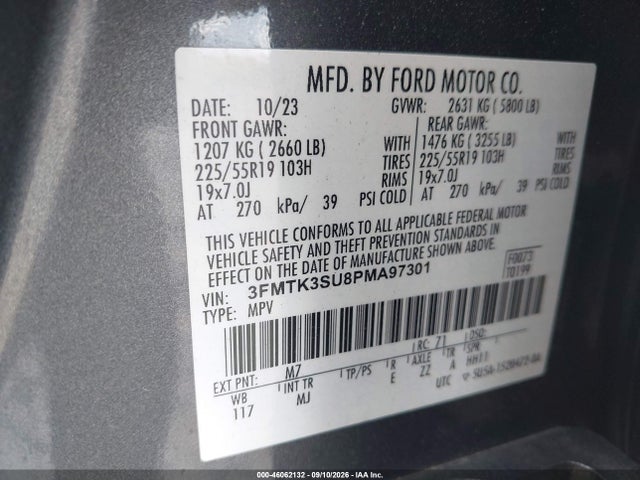 2023 FORD MUSTANG MACH-E PREMIUM 9