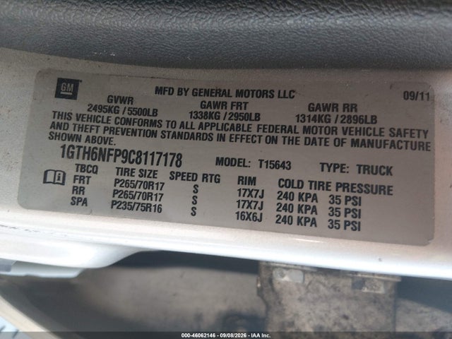 2012 GMC CANYON SLT 照片 9