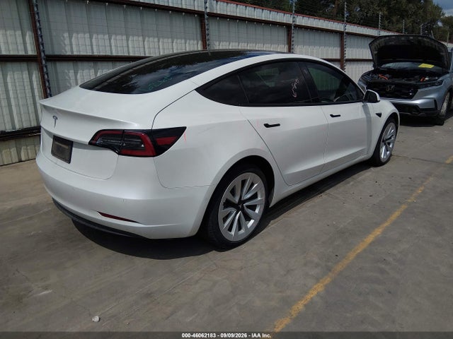 2022 TESLA MODEL 3 REAR-WHEEL DRIVE 4