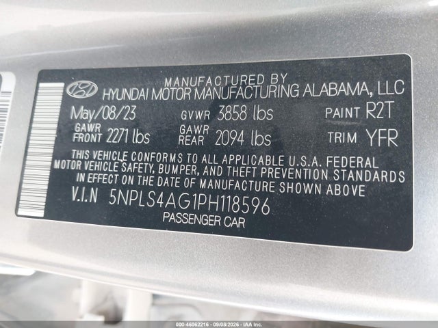 2023 HYUNDAI ELANTRA SEL 9