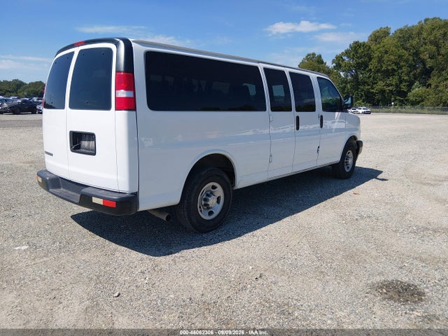 2022 CHEVROLET EXPRESS PASSENGER RWD 3500 EXTENDED WHEELBASE LS 4