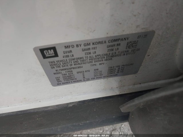 2023 CHEVROLET TRAILBLAZER FWD LS 9